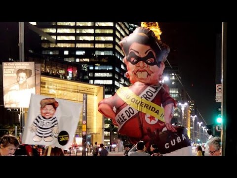 شاهد مجلس الشيوخ البرازيلي يبت في عملية إقالة الرئيس روسيف