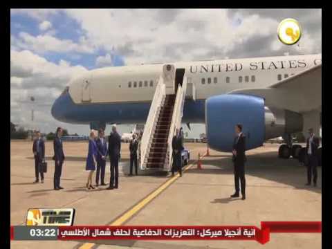 بالفيديو وزير الخارجية الأميركي يصل كييف للقاء الرئيس بيترو بوروشينكو