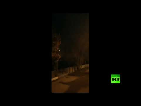 شاهد لحظة سقوط الطائرة الأوكرانية قرب مطار الإمام الخميني