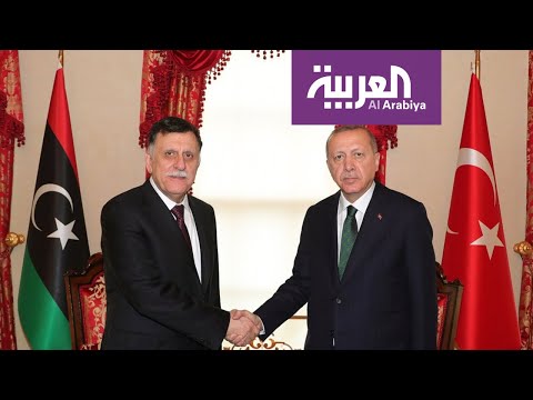 شاهد فايز السراج في أنقرة للقاء رجب طيب أردوغان
