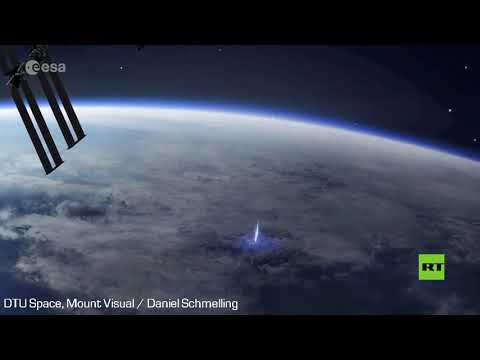 شاهدمحطة الفضاء الدولية تسجل ظواهر جوية فريدة من نوعها