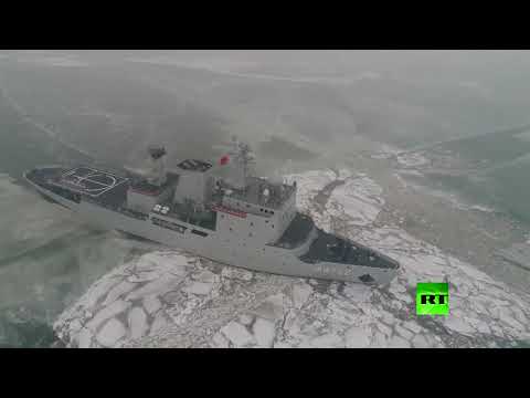 شاهدالصين تكلف كاسحة الجليد هيبينغ 722 بمهمة جديدة