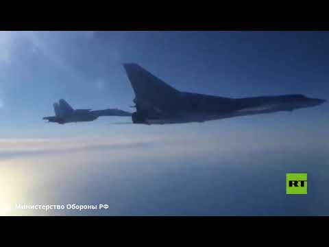 شاهدالدفاع الروسية تنشر فيديو لتحليق جديد لقاذفات تو22 فوق مياه البحر الأسود