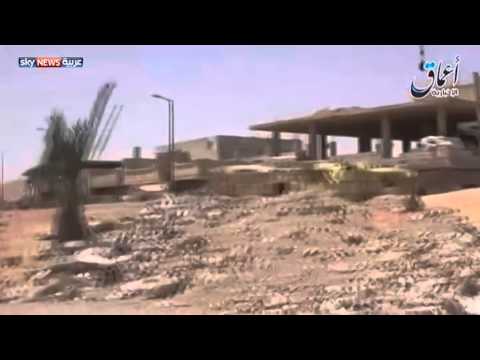 بالفيديو داعش يسيطر على آخر معبر سوري عراقي