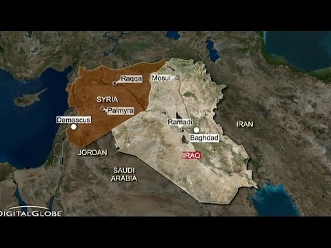 بالفيديو غارات جديدة للتحالف على داعش